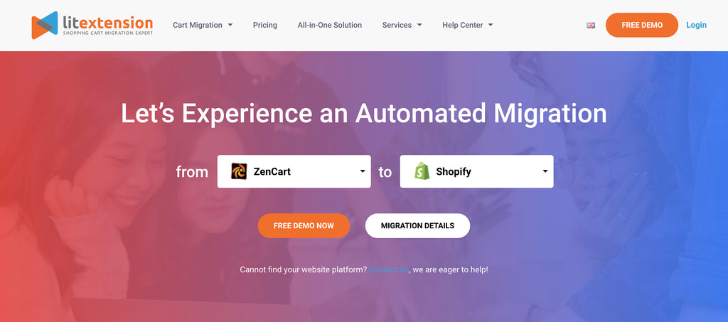 LitExtension Shopify migration