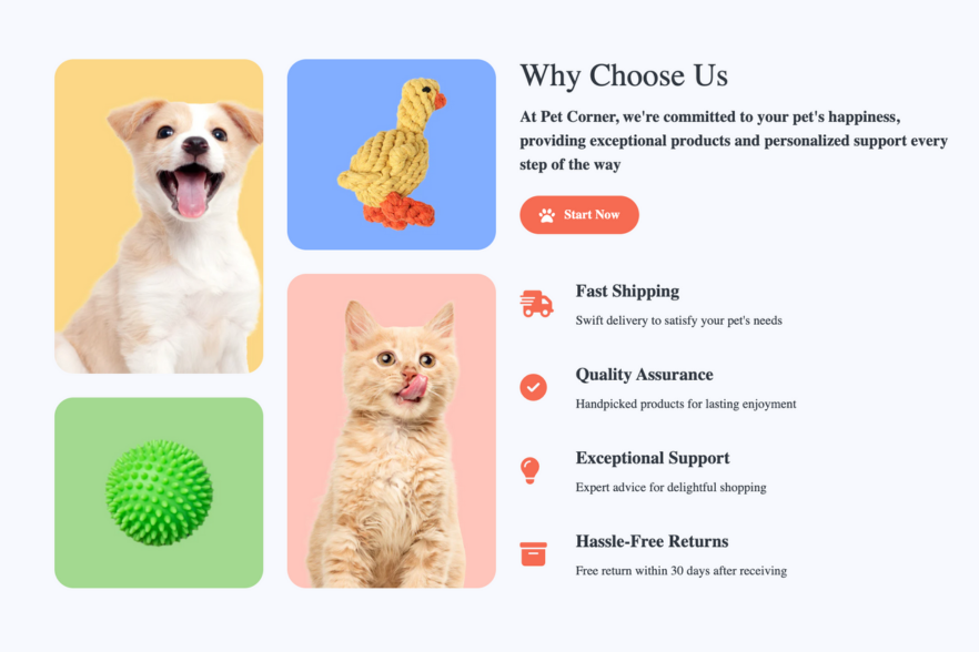 pagefly flexible layout