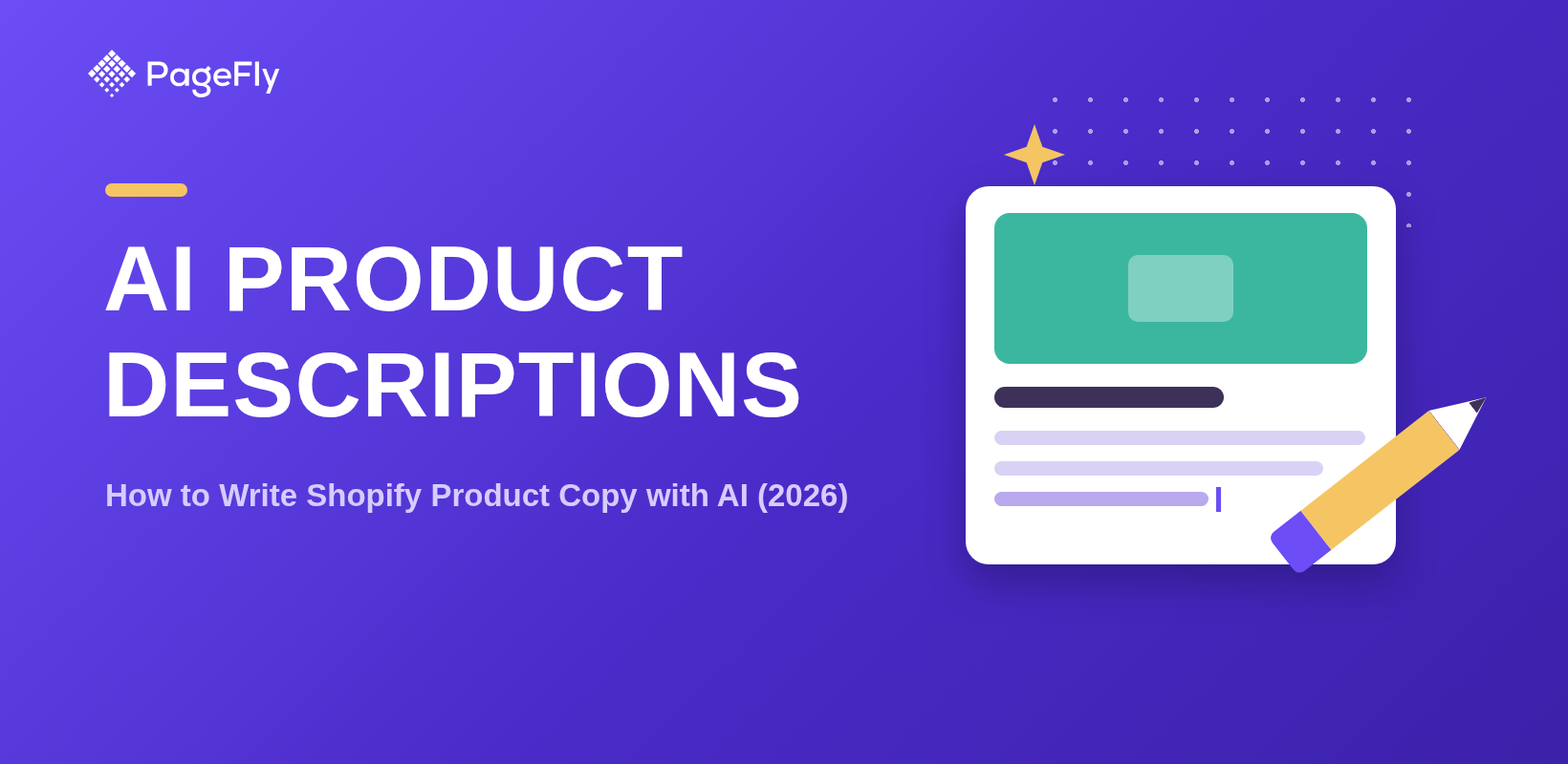 How to Write Shopify Product Descriptions with AI: Guide, Examples & Free Tool (2026)