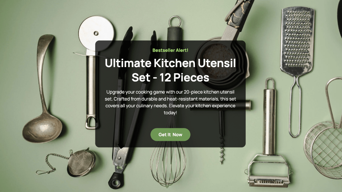 shopify hero banner