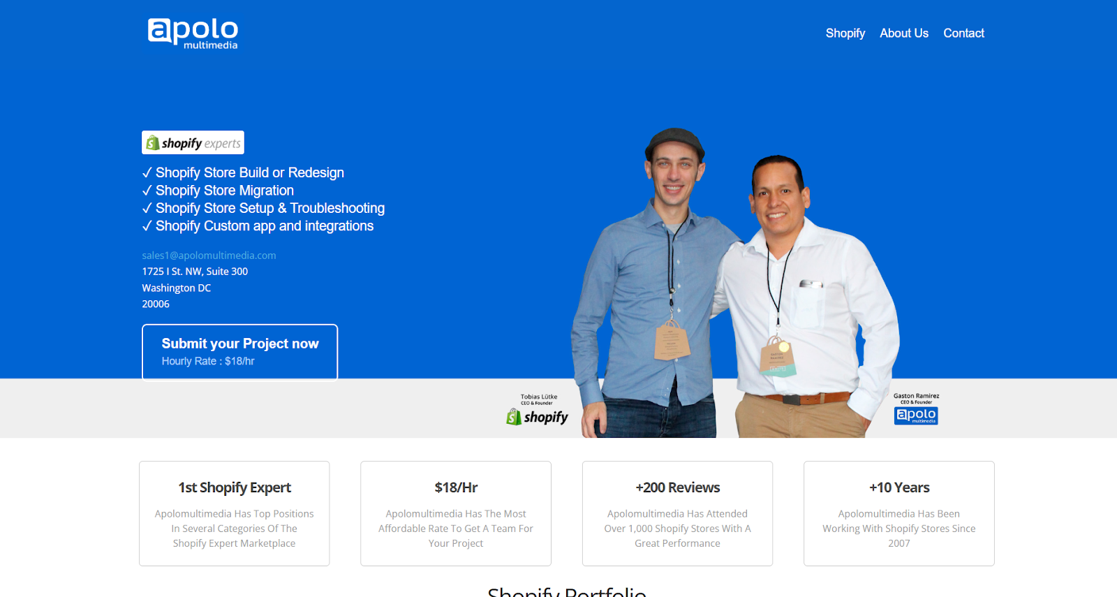 Shopify app development and customization