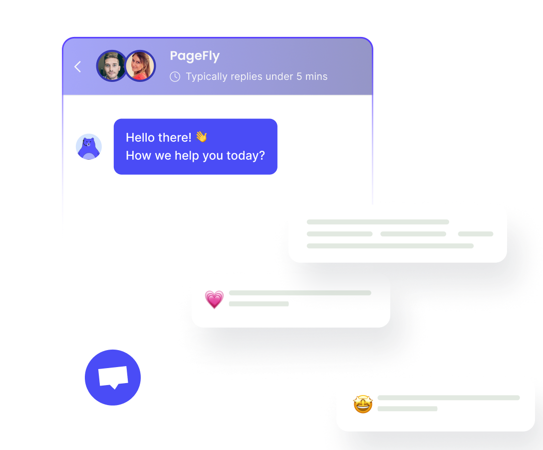 pagefly 24/7 support